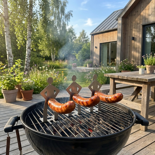 Sausageman - Roligare grill i sommar